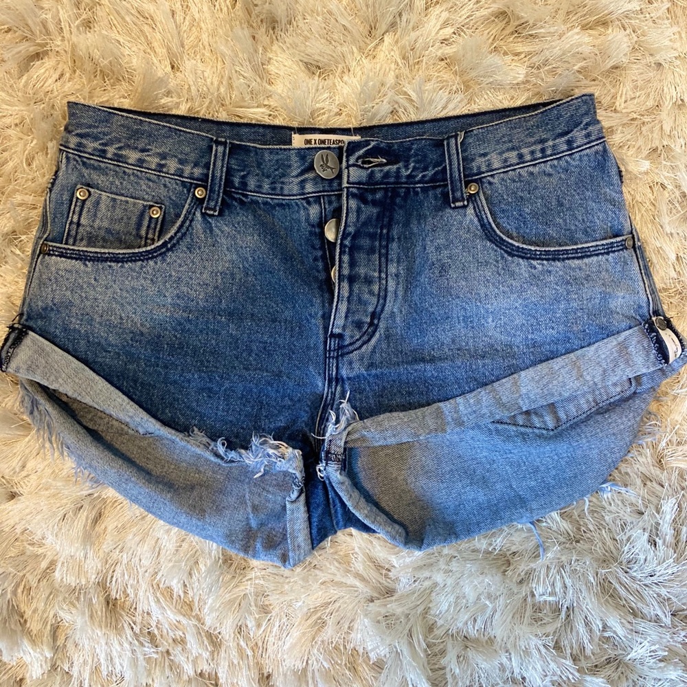One Teaspoon Bandit Jean Shorts